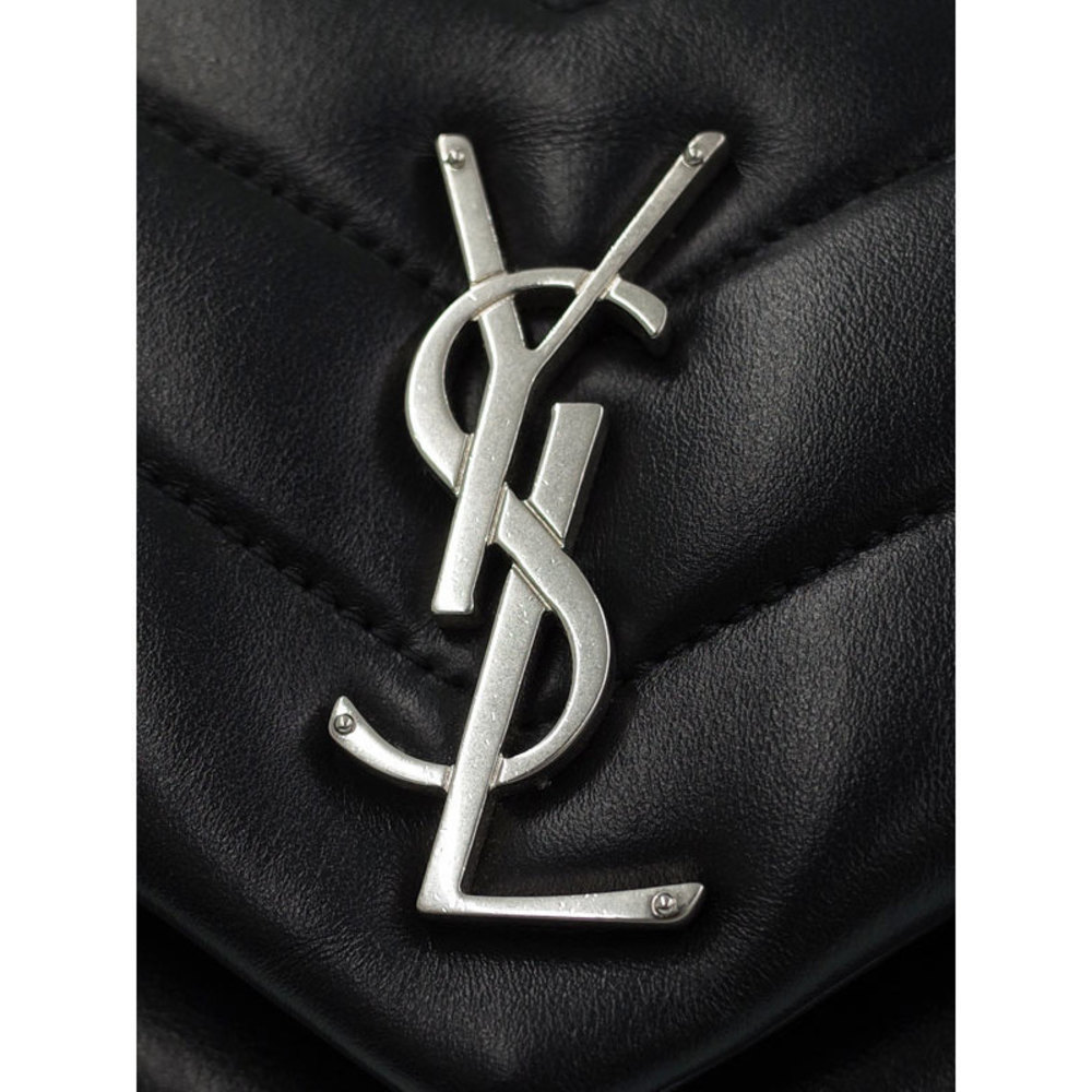 Saint Laurent Paris Monogram Loulou Small Bag Black - Picture 6 of 9